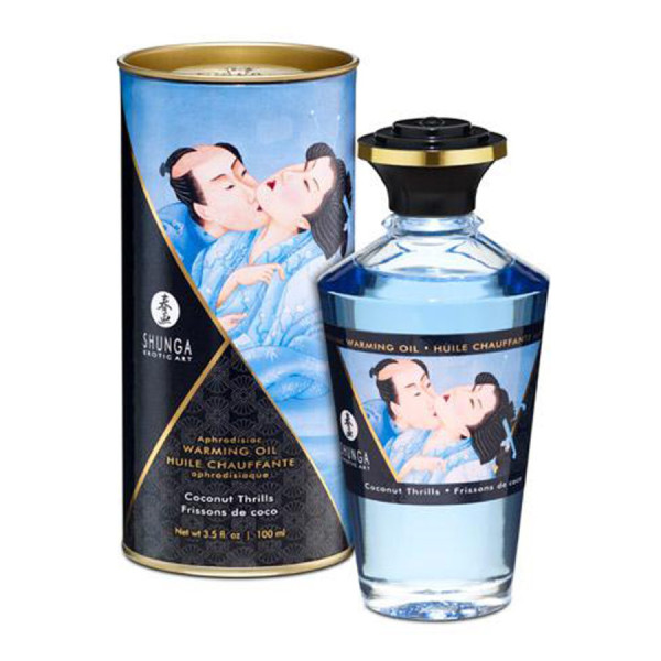 Huile chauffante noix de coco comestible 100ml 